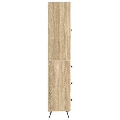 Kastenset 2 pcs Sonoma Eiken 66 x 34,5 x 90 cm Bewerkt hout