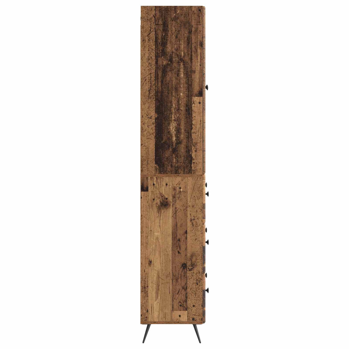Kastenset 2 pcs Oud hout 66 x 34,5 x 90 cm Bewerkt hout