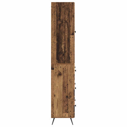 Kastenset 2 pcs Oud hout 66 x 34,5 x 90 cm Bewerkt hout