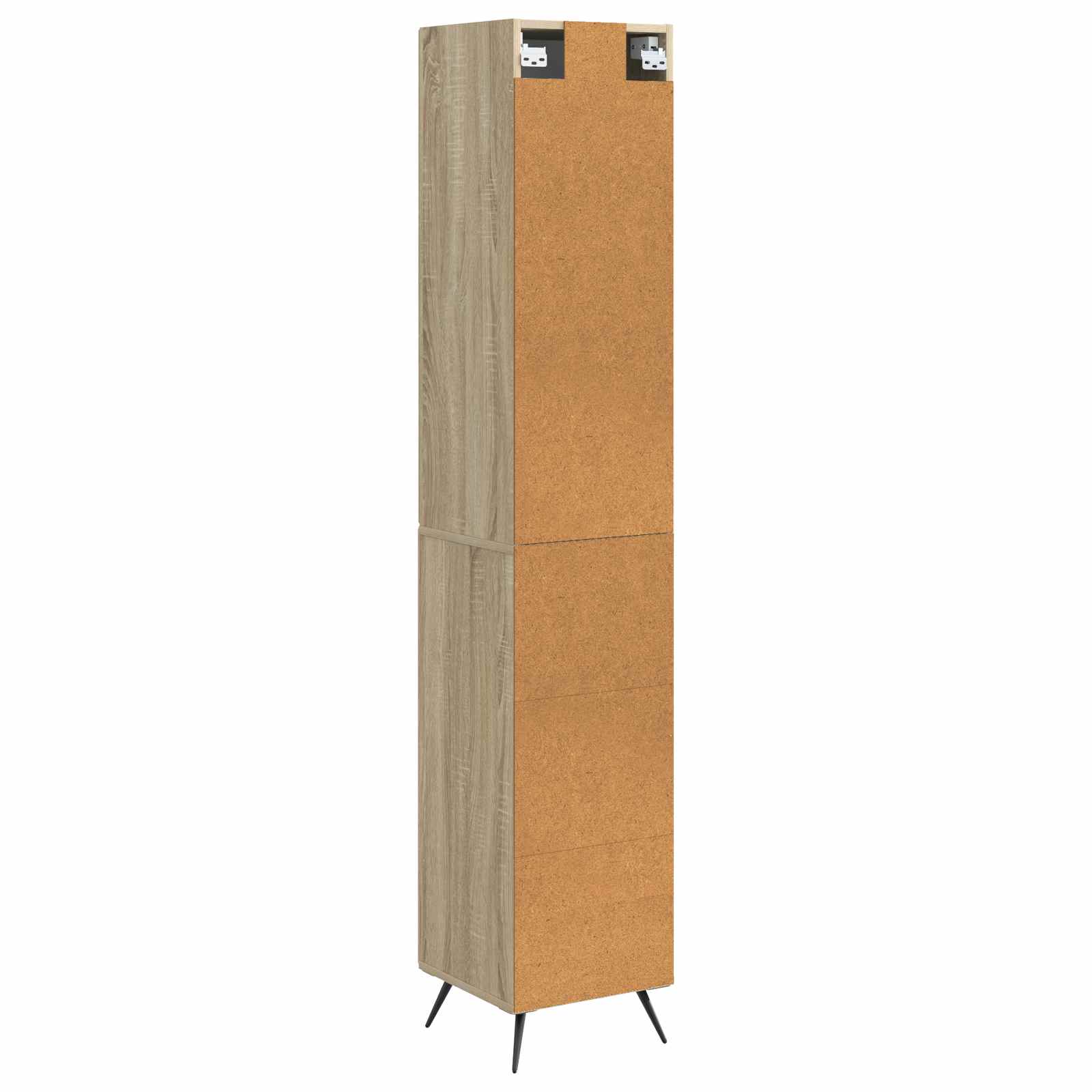 Kastenset 2 pcs Sonoma Eiken 34,5 x 34,5 x 90 cm Bewerkt hout