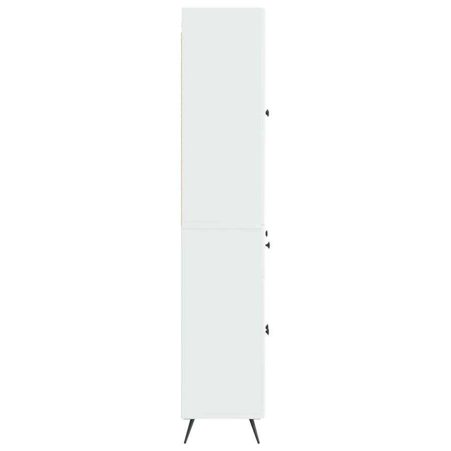 2 st Hoogglans Wit