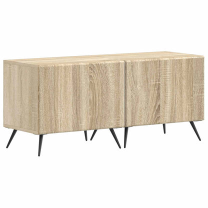 5-delige LED TV-kast Sonoma Eiken Bewerkt hout