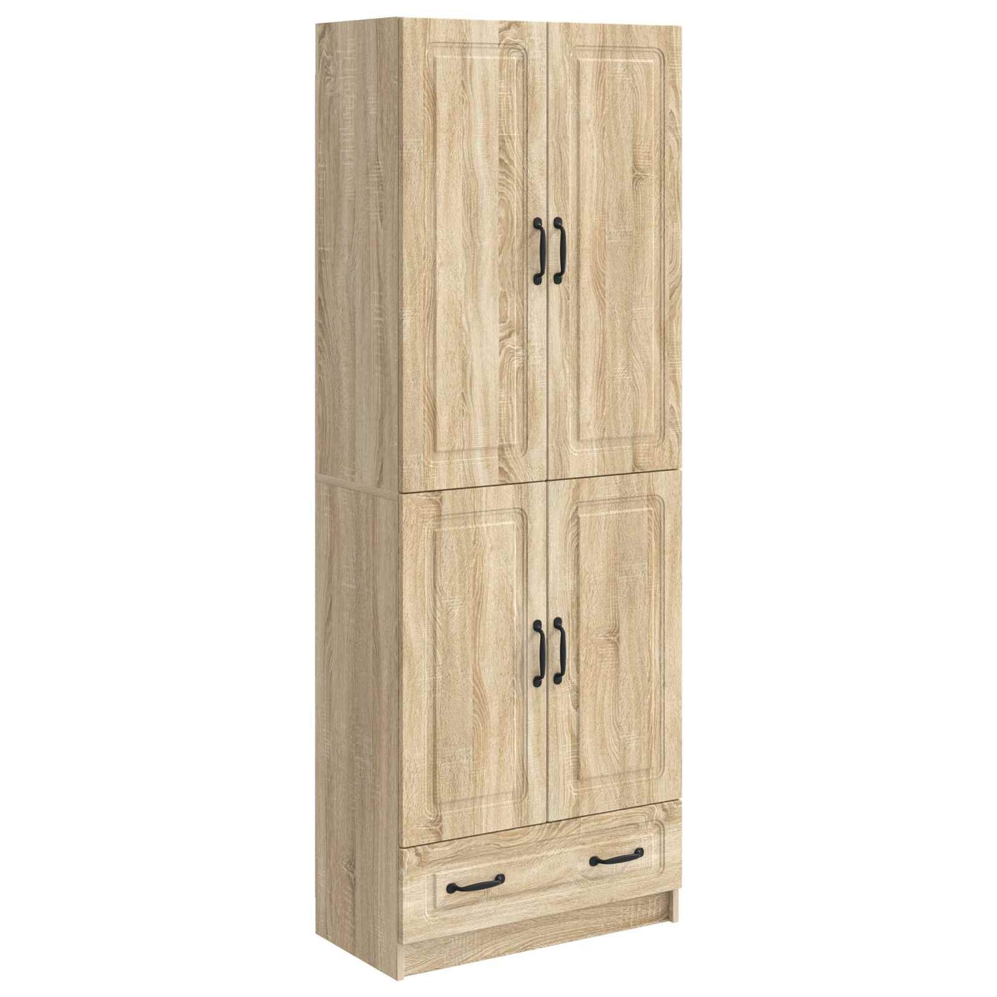 Kastenset 2 st Sonoma Eiken Bewerkt hout