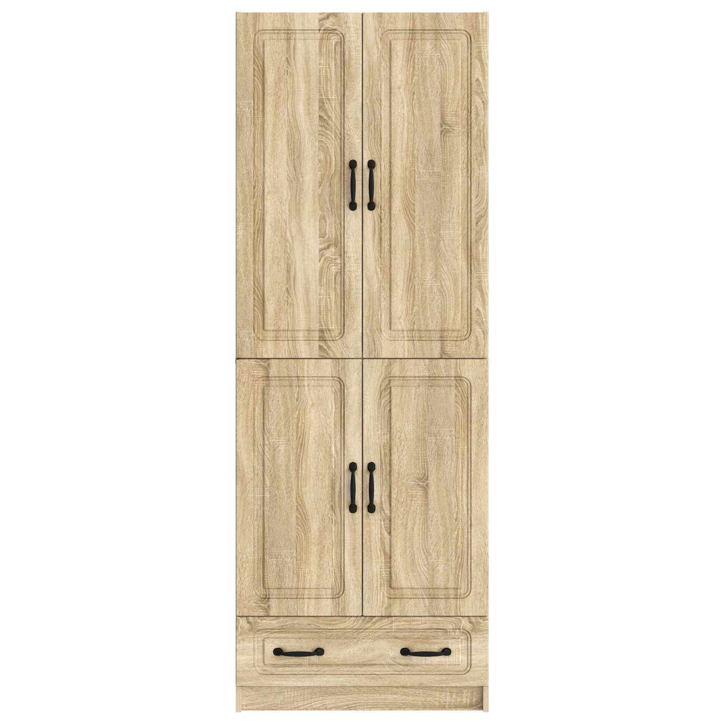 Kastenset 2 st Sonoma Eiken Bewerkt hout