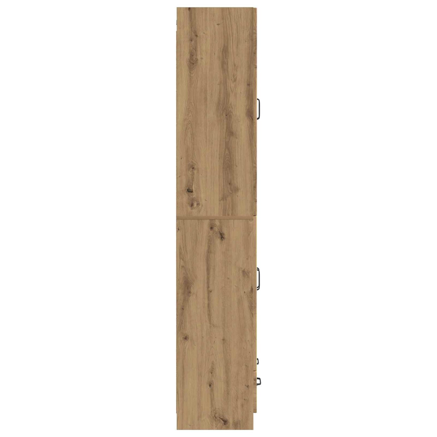 Kastenset 2 st Artisanaal eiken Bewerkt hout