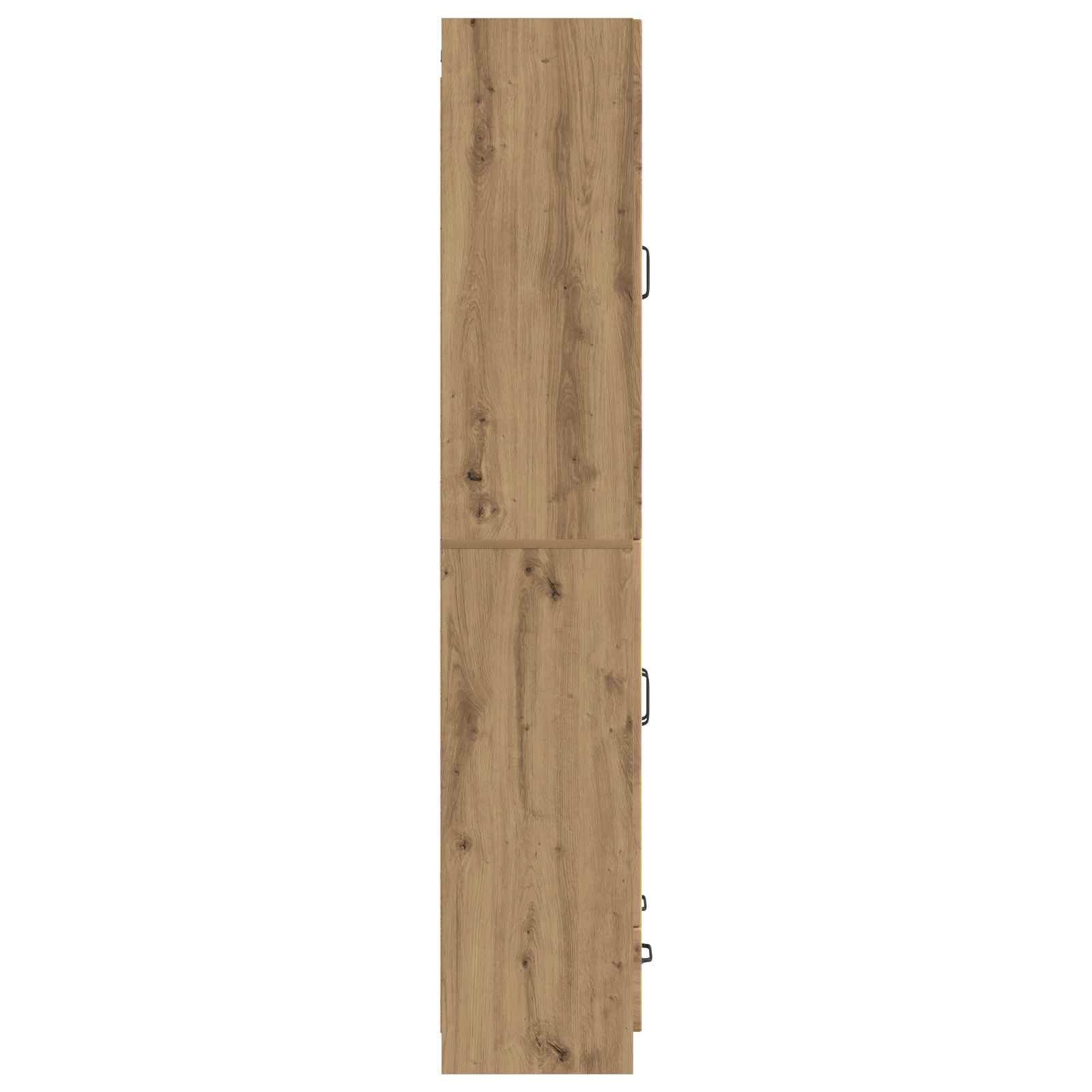 Kastenset 2 st Artisanaal eiken Bewerkt hout