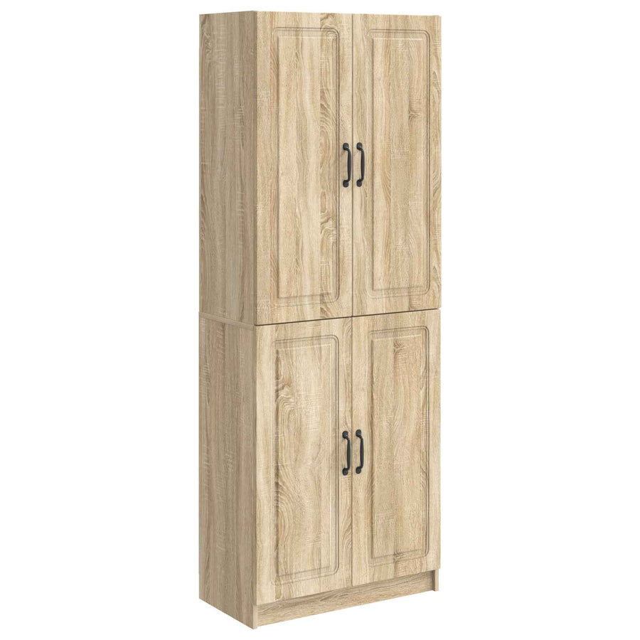 Kastenset 2 st Sonoma Eiken Bewerkt hout