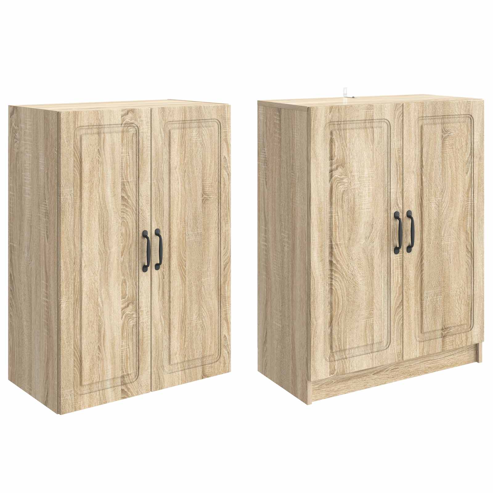 Kastenset 2 st Sonoma Eiken Bewerkt hout