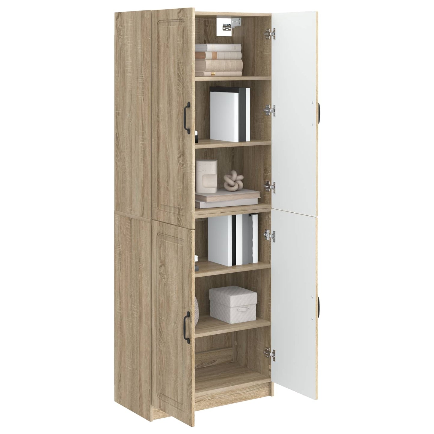 Kastenset 2 st Sonoma Eiken Bewerkt hout