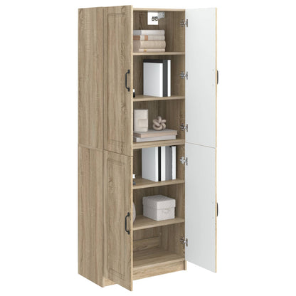 Kastenset 2 st Sonoma Eiken Bewerkt hout