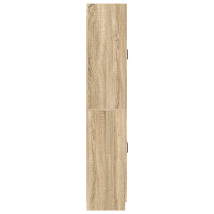 Kastenset 2 st Sonoma Eiken Bewerkt hout