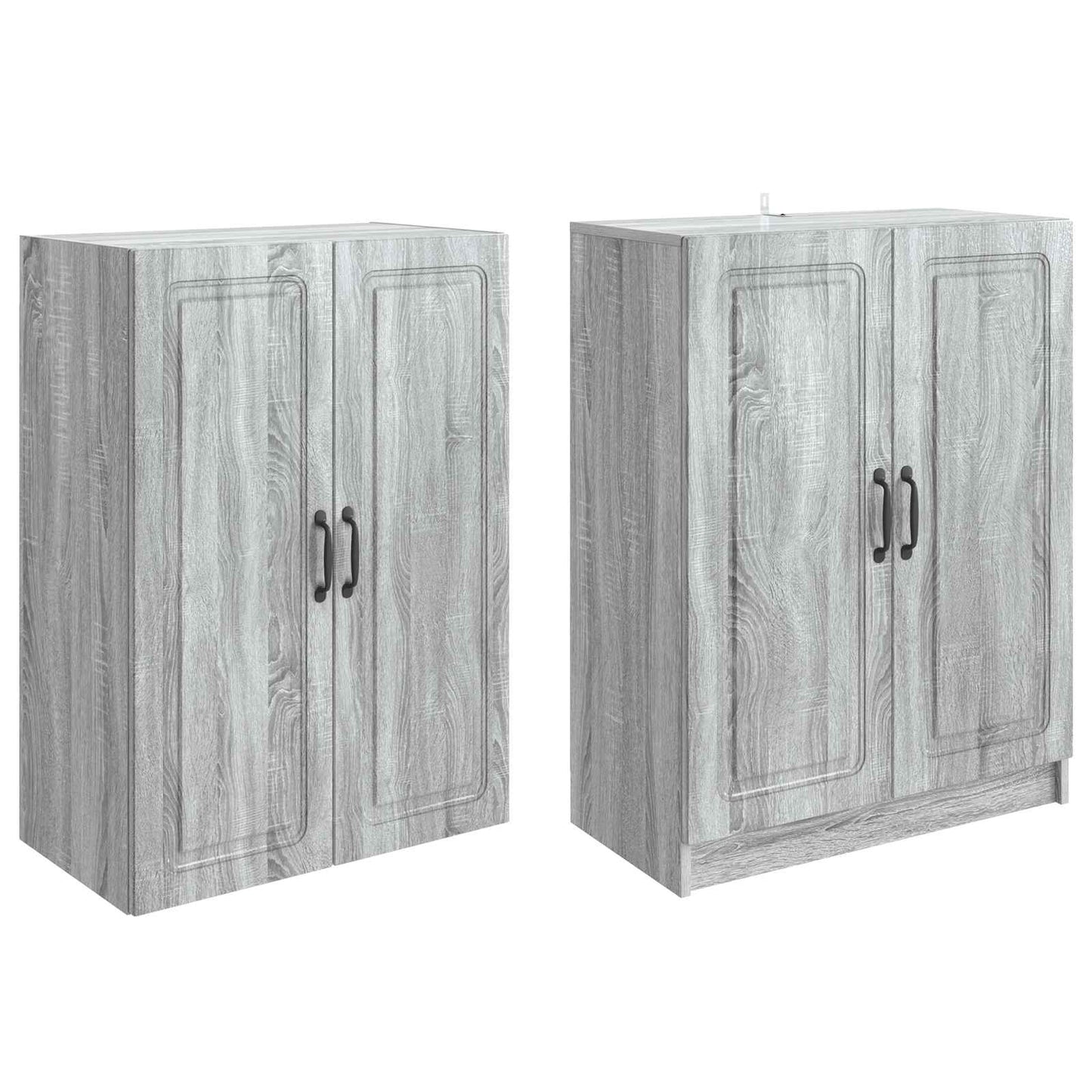 Kastenset 2 st Bewerkt hout