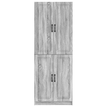 Kastenset 2 st Bewerkt hout