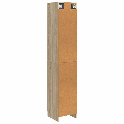 Kastenset 2 st Sonoma Eiken Bewerkt hout