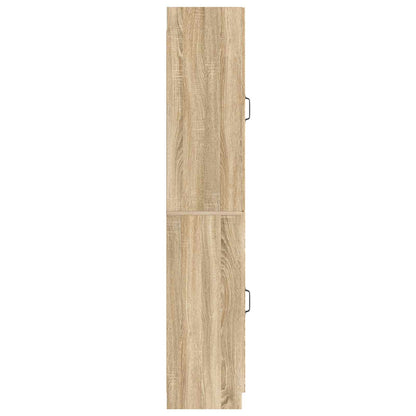 Kastenset 2 st Sonoma Eiken Bewerkt hout
