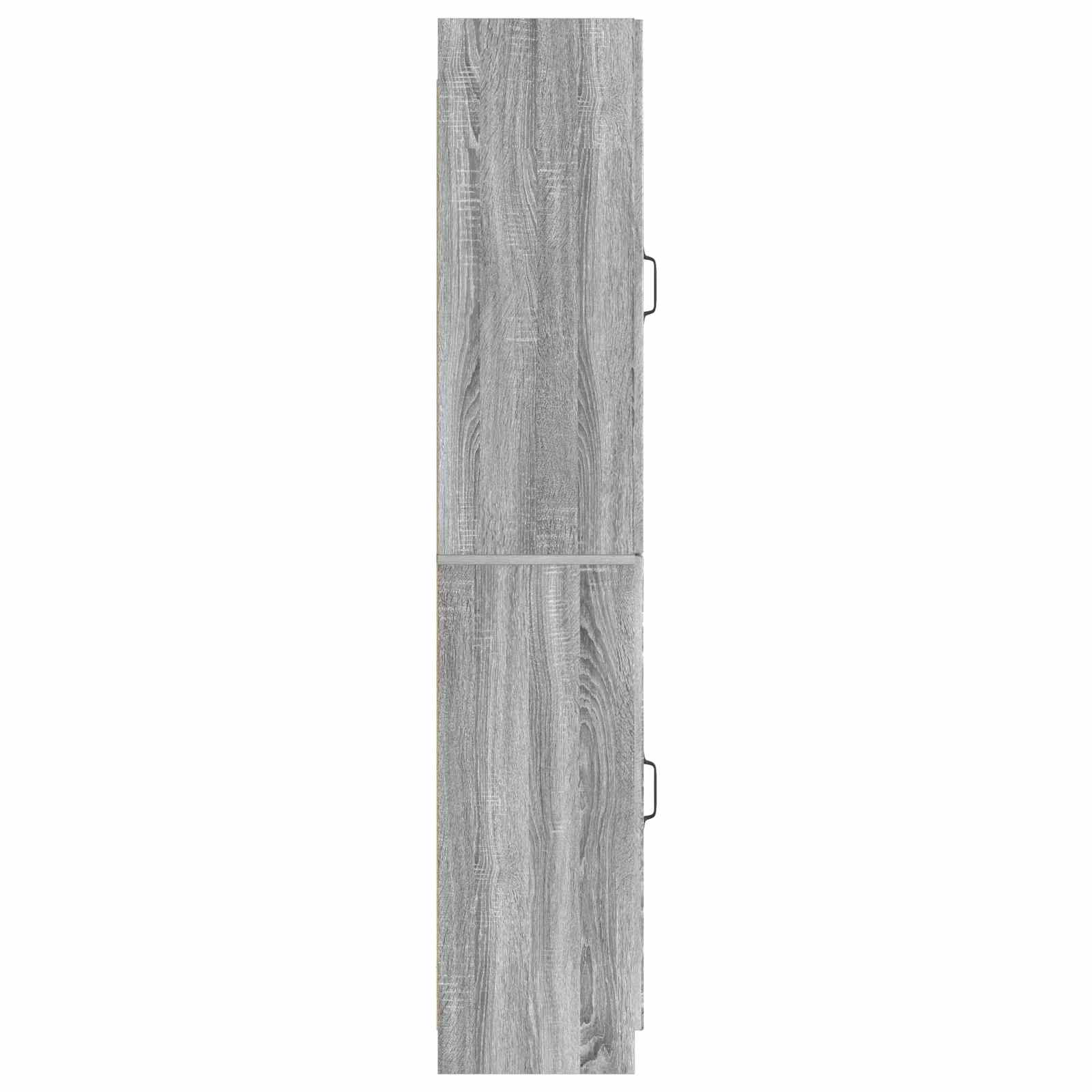 Kastenset 2 st Grijs Sonoma Bewerkt hout