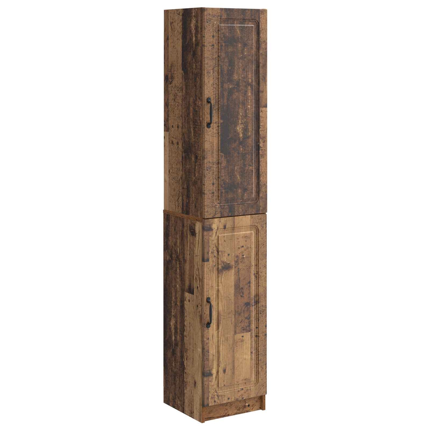 Kastenset 2 st Oud hout Bewerkt hout