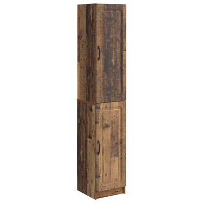 Kastenset 2 st Oud hout Bewerkt hout