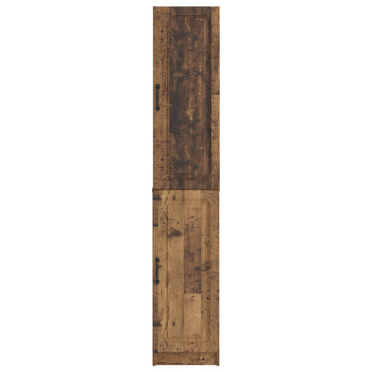 Kastenset 2 st Oud hout Bewerkt hout