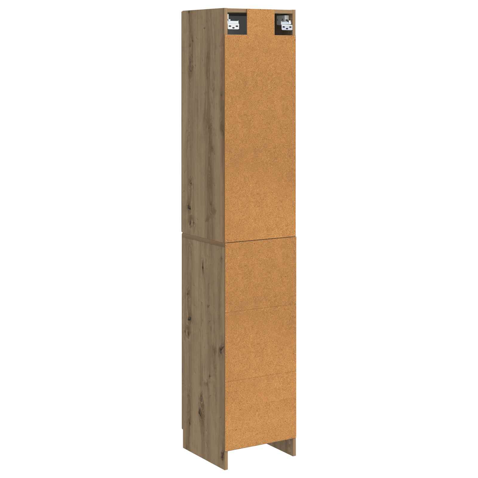 Kastenset 2 st Artisanaal eiken Bewerkt hout