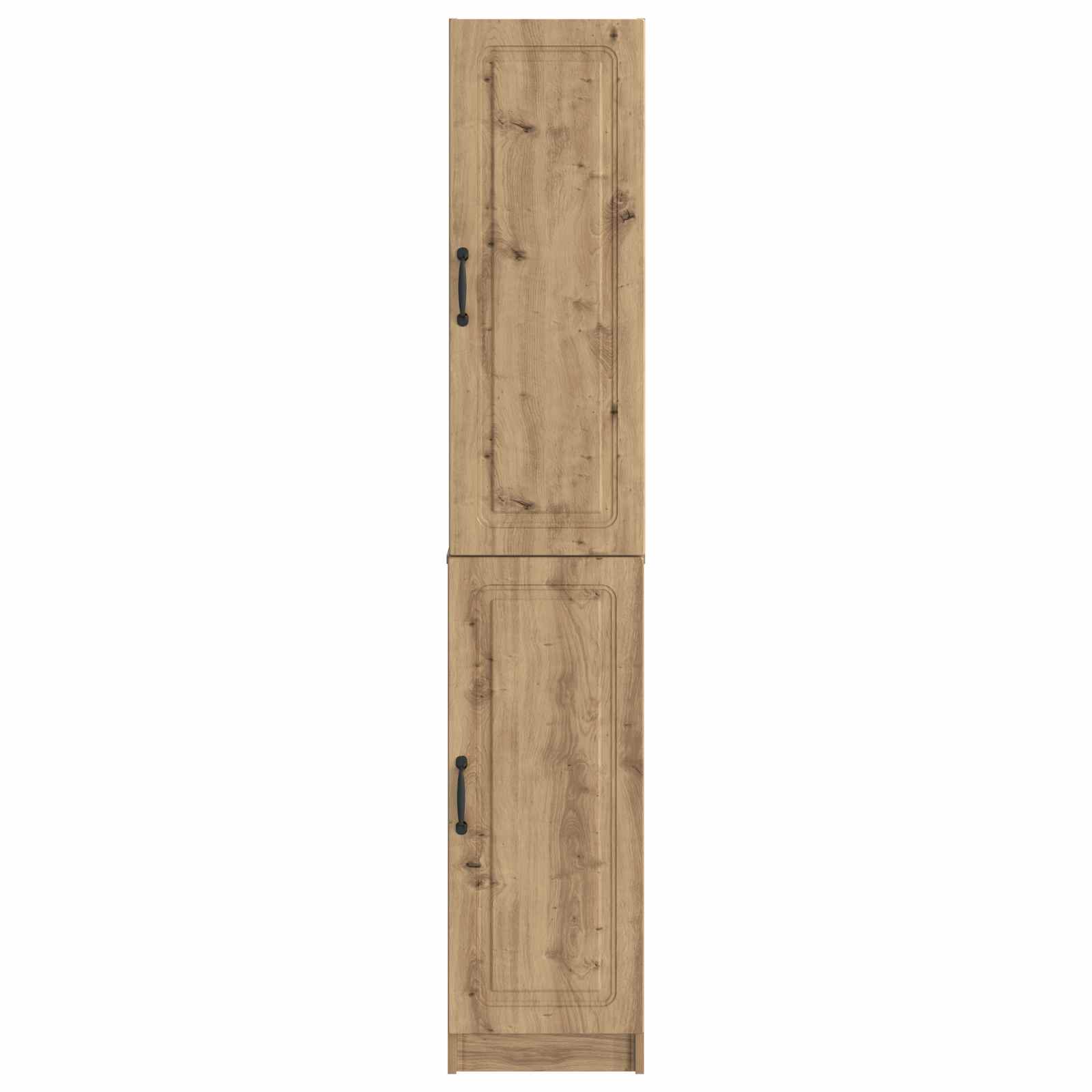 Kastenset 2 st Artisanaal eiken Bewerkt hout