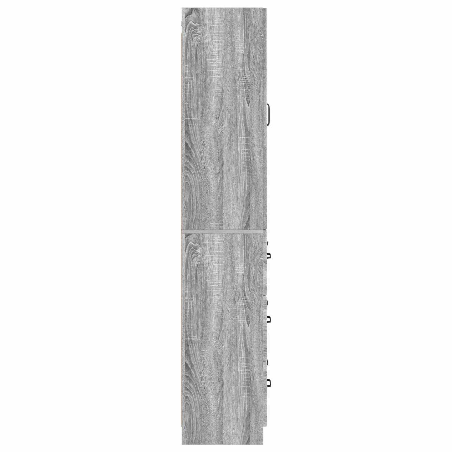 Kastenset 2 pcs Grijs Sonoma 66 x 34,5 x 87 cm Bewerkt hout