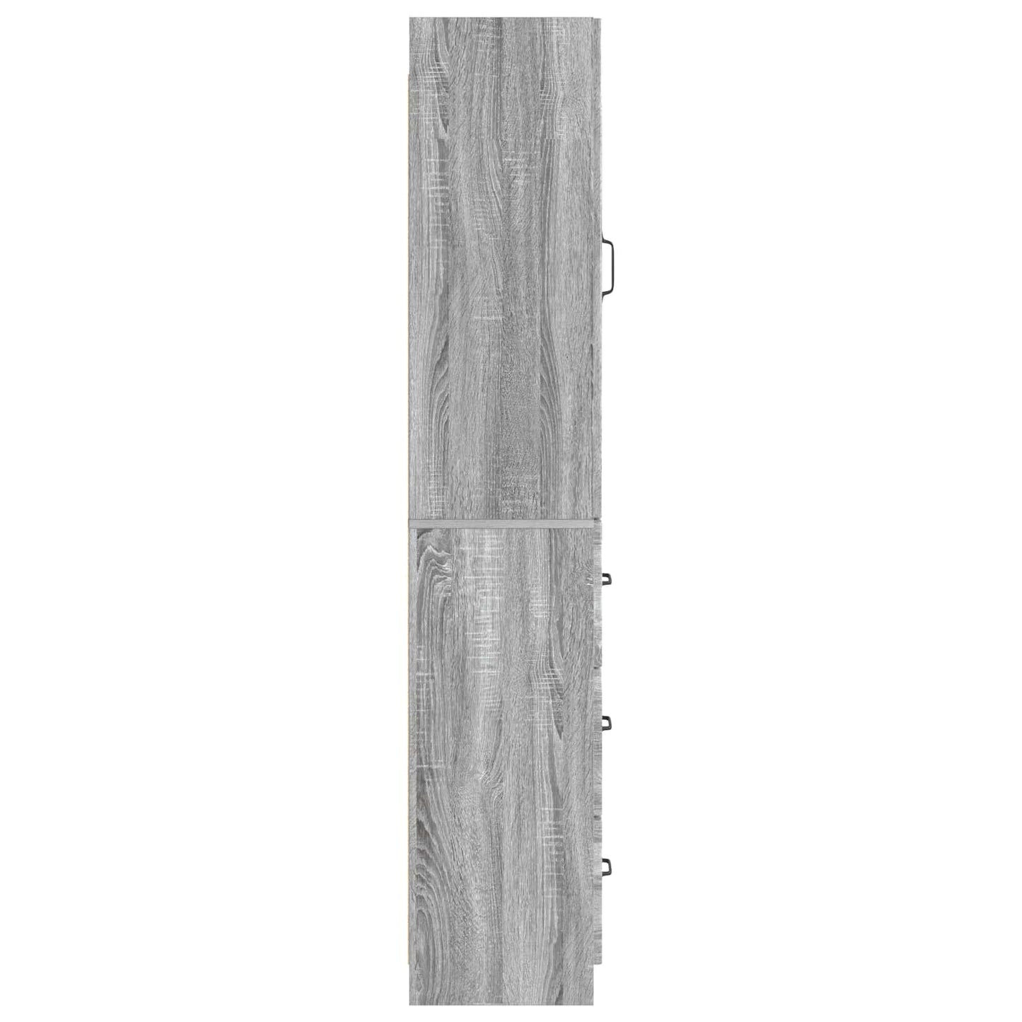 Kastenset 2 pcs Grijs Sonoma 33 x 34,5 x 87 cm Bewerkt hout