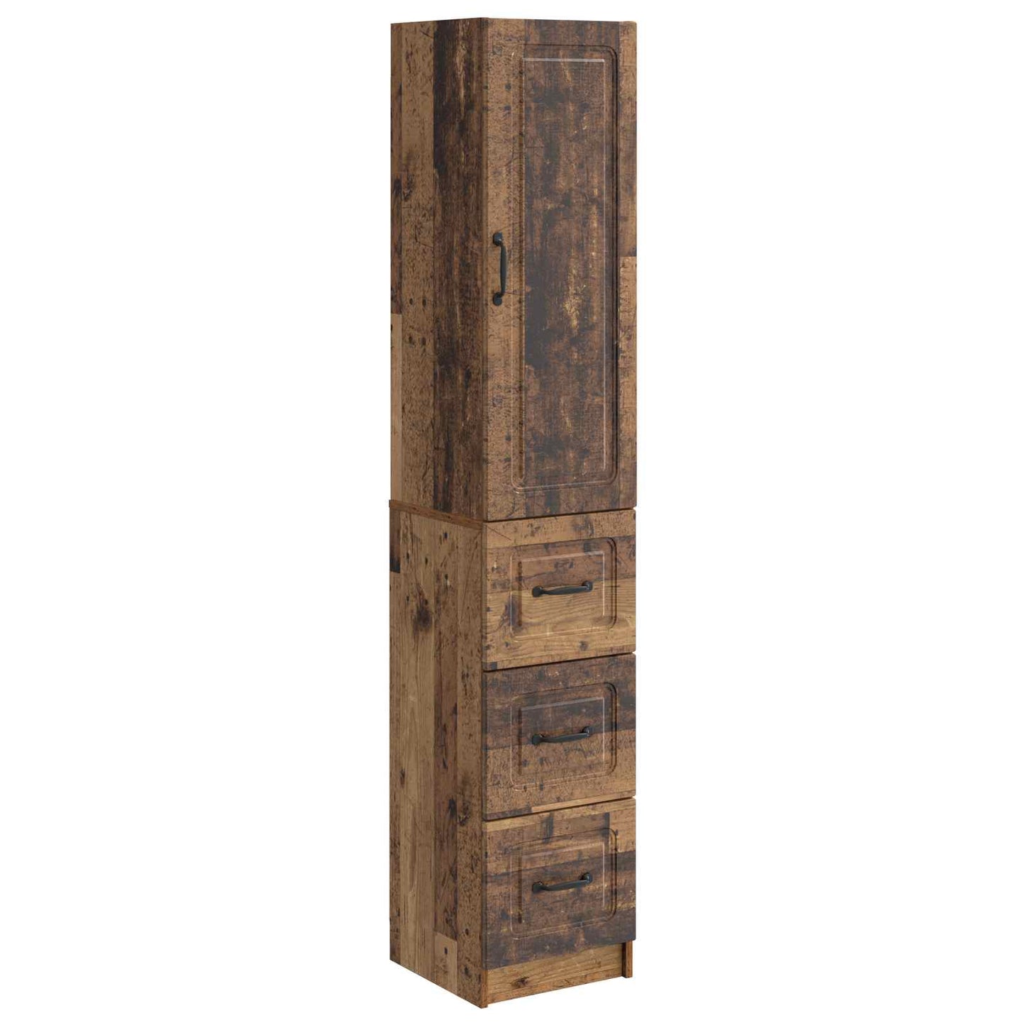 Kastenset 2 pcs Oud hout 33 x 34,5 x 87 cm Bewerkt hout