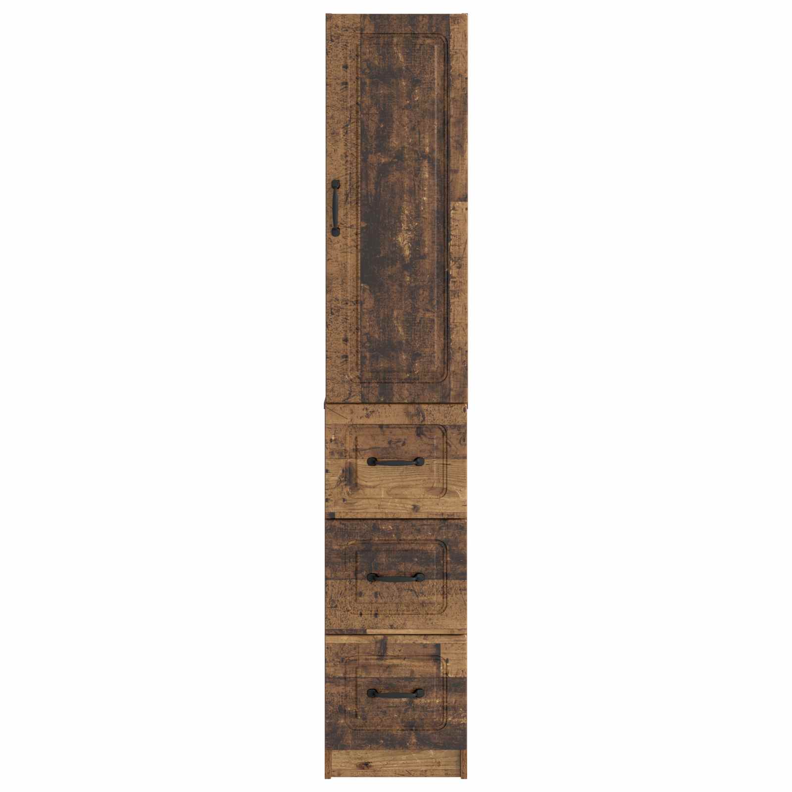 Kastenset 2 pcs Oud hout 33 x 34,5 x 87 cm Bewerkt hout