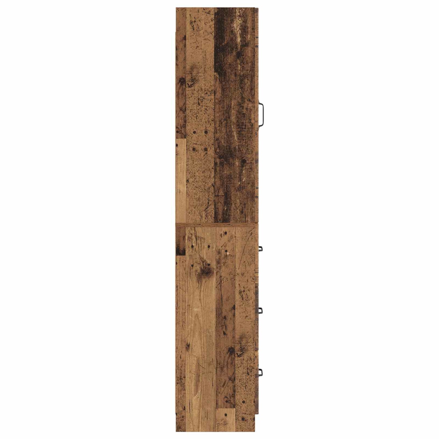 Kastenset 2 pcs Oud hout 33 x 34,5 x 87 cm Bewerkt hout