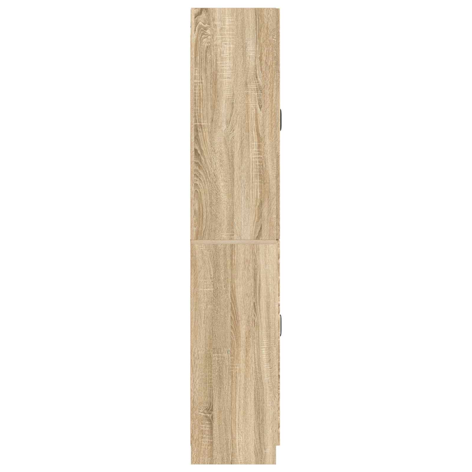 Kastenset 2 st Sonoma Eiken Bewerkt hout
