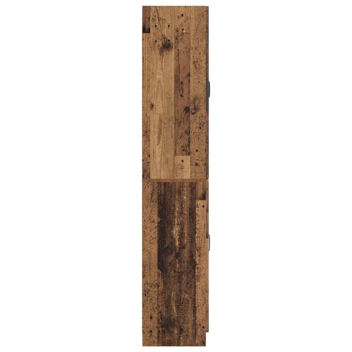 Kastenset 2 st Oud hout Bewerkt hout