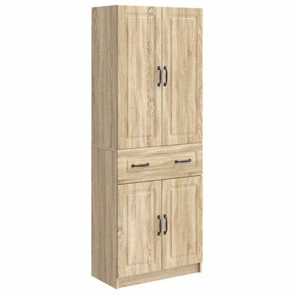 Kastenset 2 st Sonoma Eiken Bewerkt hout