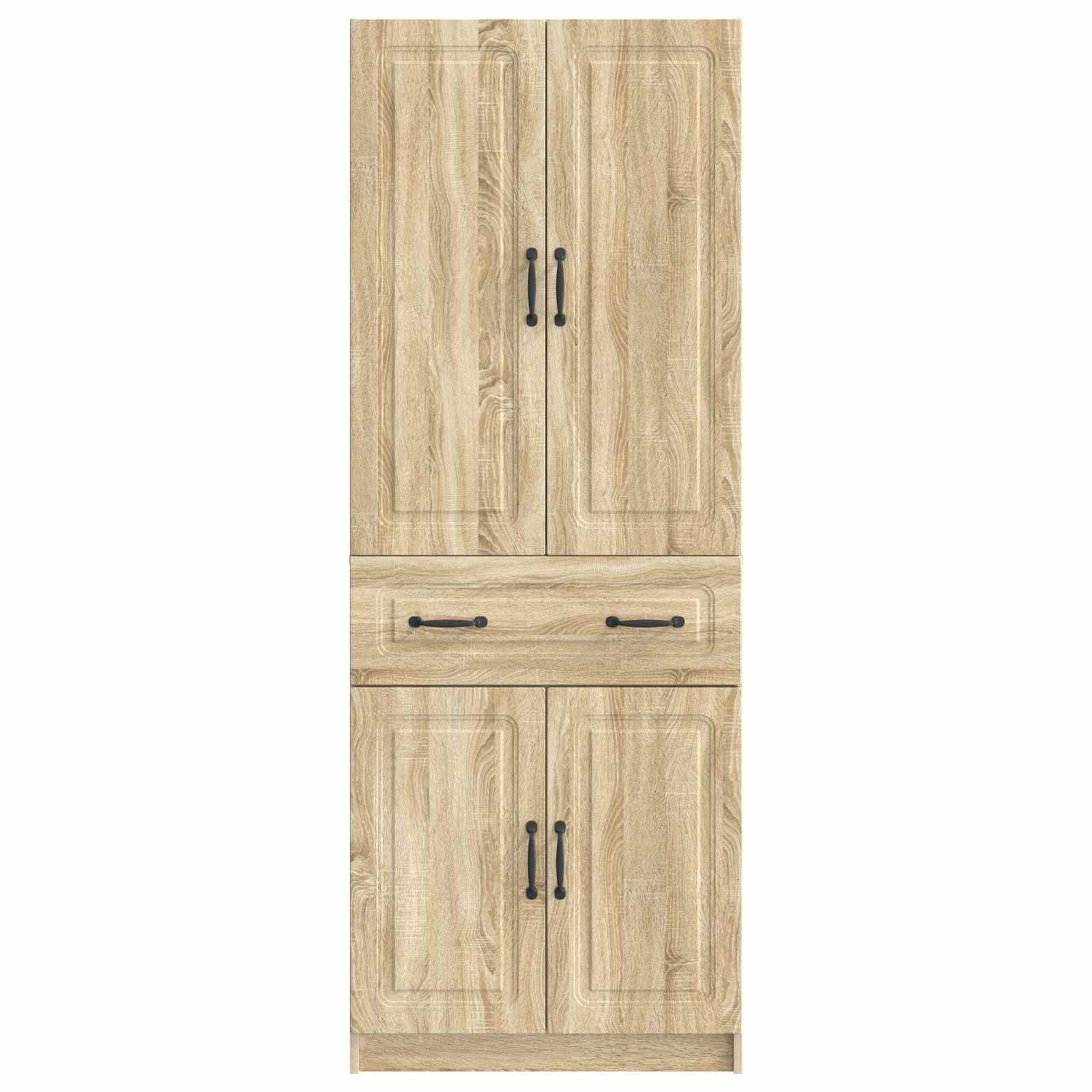 Kastenset 2 st Sonoma Eiken Bewerkt hout