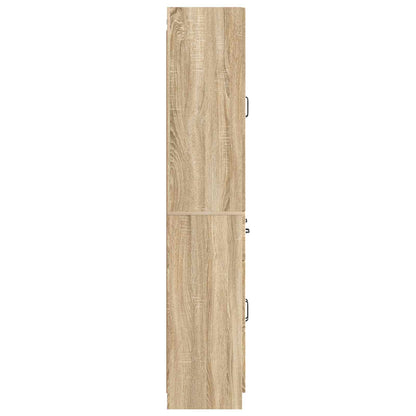 Kastenset 2 st Sonoma Eiken Bewerkt hout