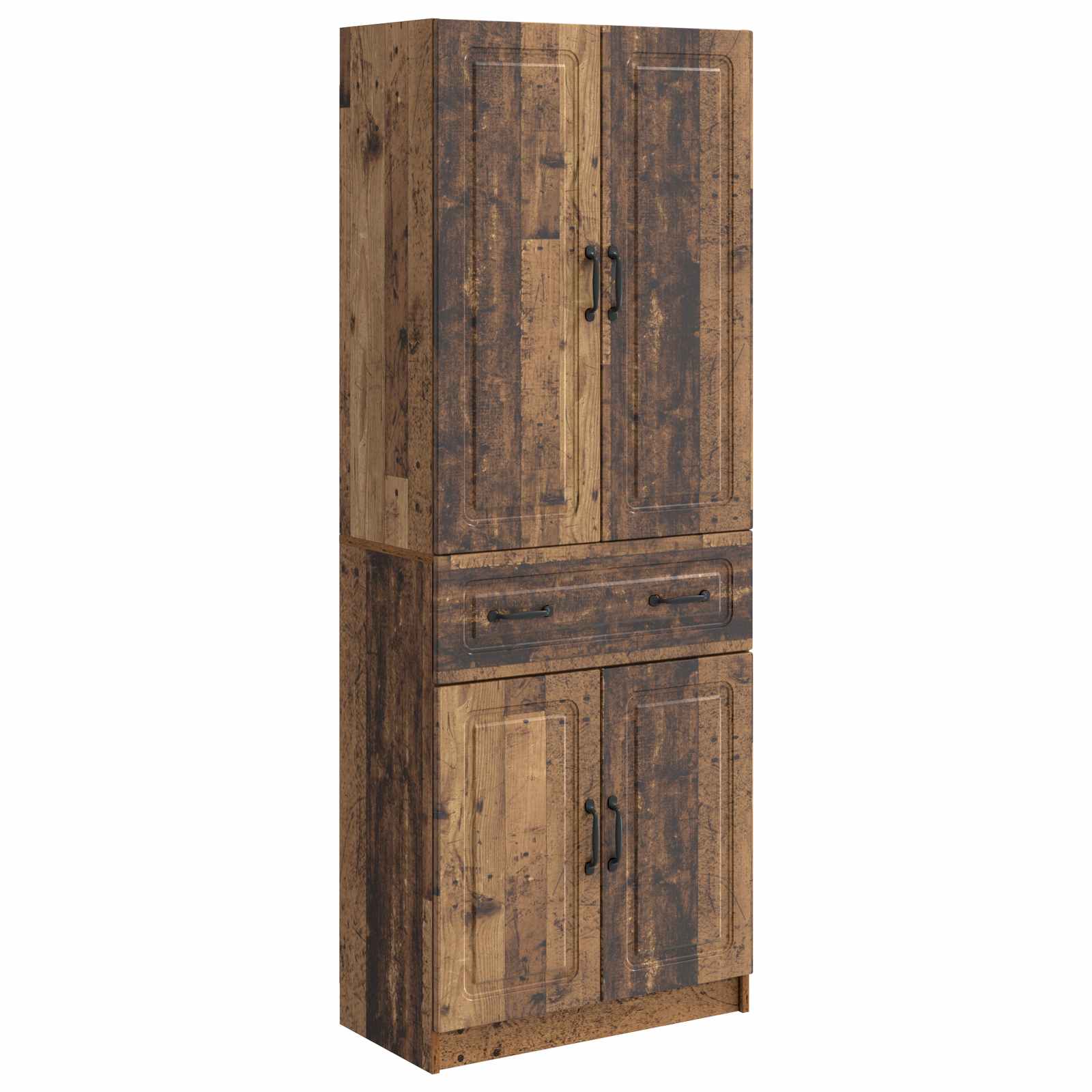 Kastenset 2 st Oud hout Bewerkt hout