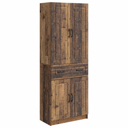 Kastenset 2 st Oud hout Bewerkt hout