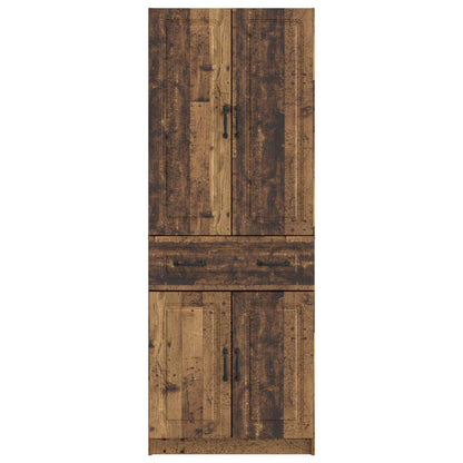 Kastenset 2 st Oud hout Bewerkt hout
