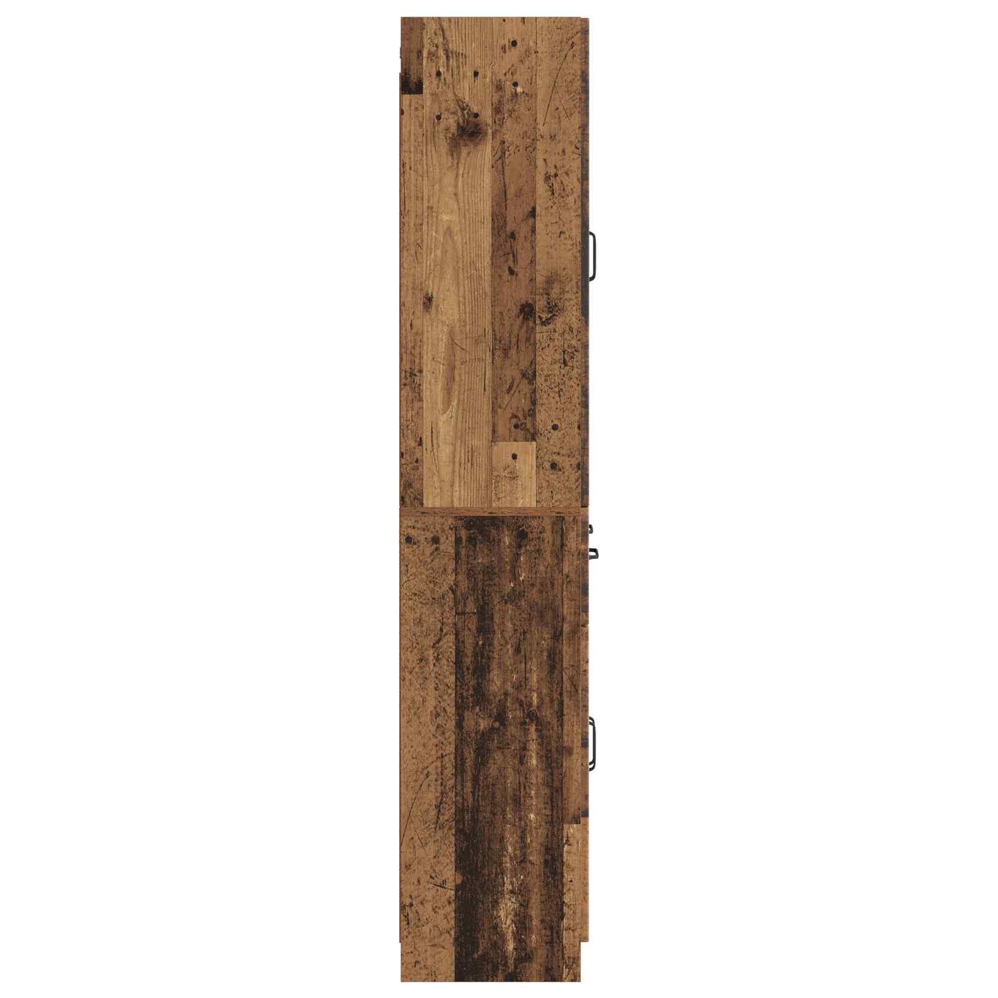 Kastenset 2 st Oud hout Bewerkt hout