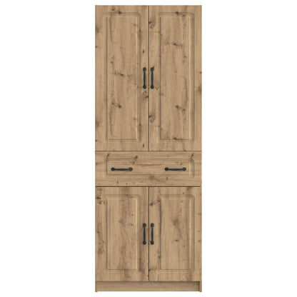 Kastenset 2 st Bewerkt hout