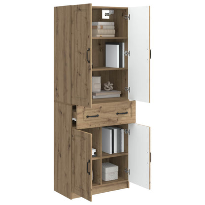 Kastenset 2 st Bewerkt hout
