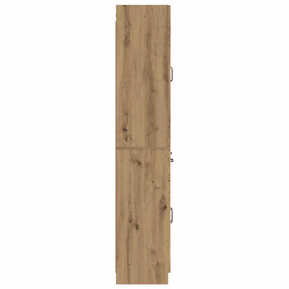 Kastenset 2 st Bewerkt hout