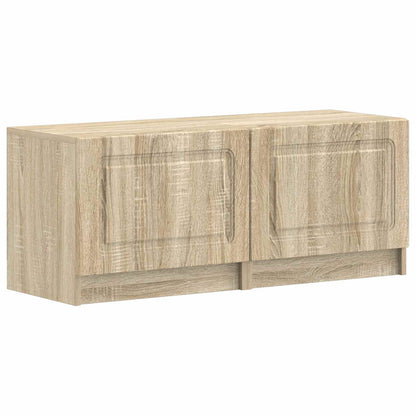 5-delige LED TV-kast Sonoma Eiken Bewerkt hout