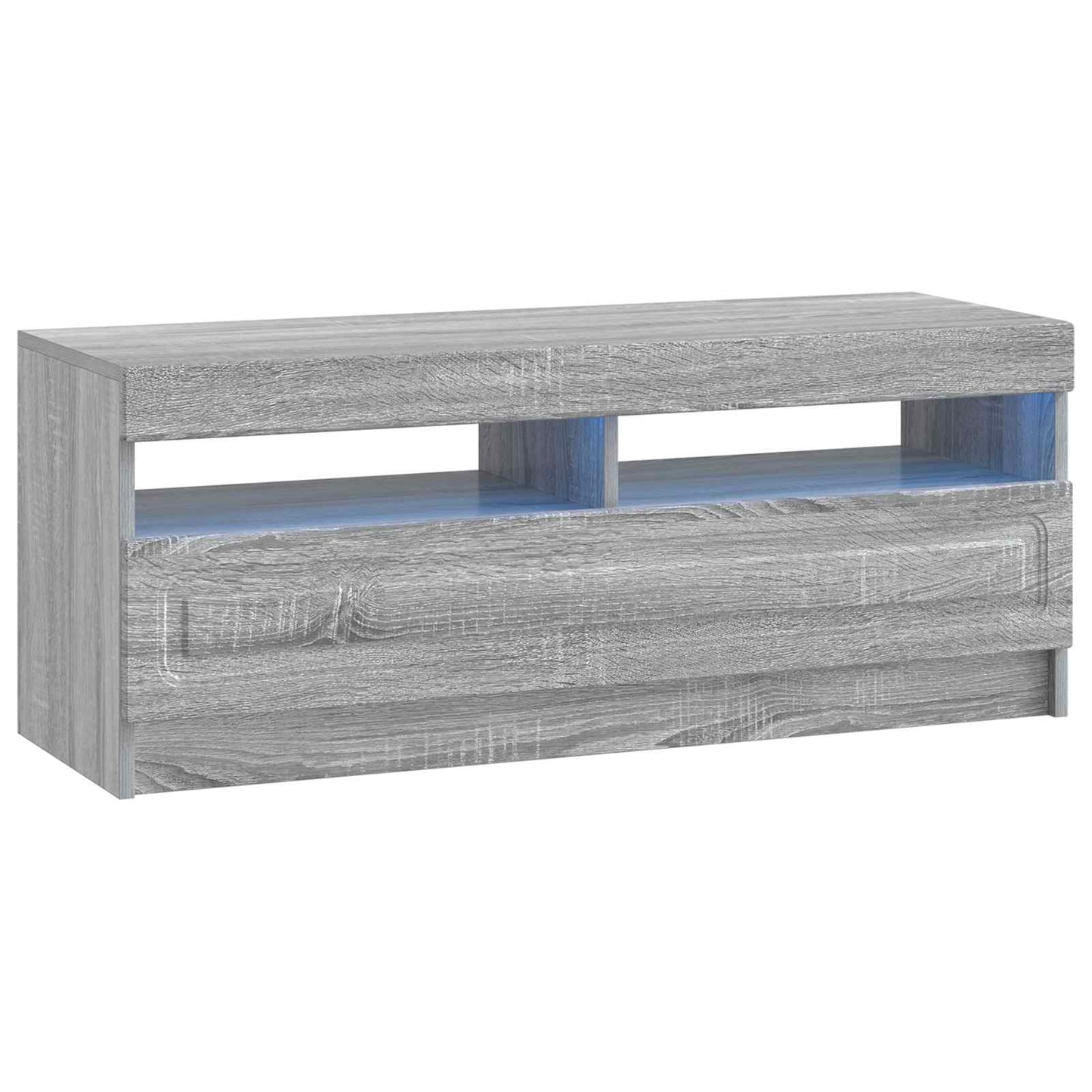5-delige LED TV-kast Grijs Sonoma Bewerkt hout