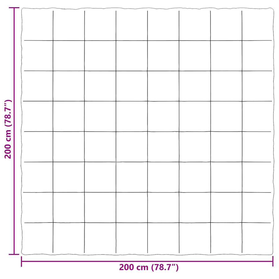 Zomer Dekbed Gekwilt Lichtgrijs 200 x 200 cm Microfiber