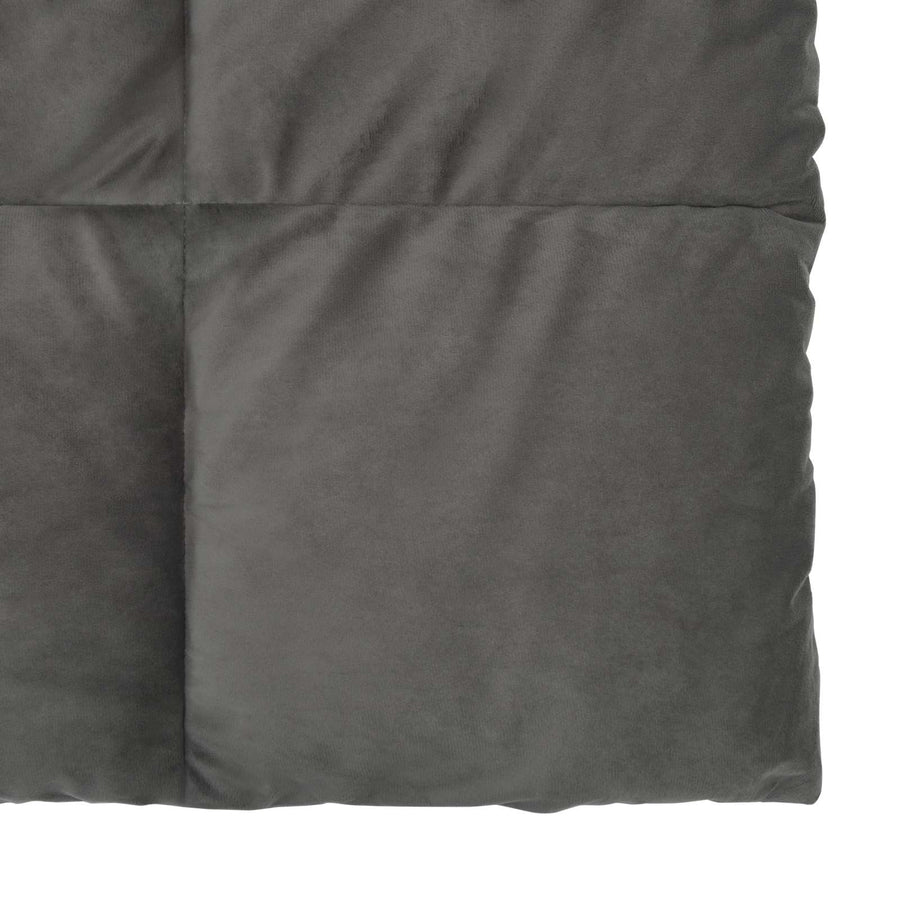 Zomer Dekbed Gekwilt Lichtgrijs 240 x 260 cm Microfiber
