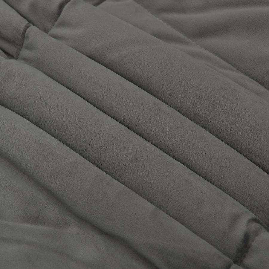 Zomer Dekbed Gekwilt Lichtgrijs 240 x 260 cm Microfiber