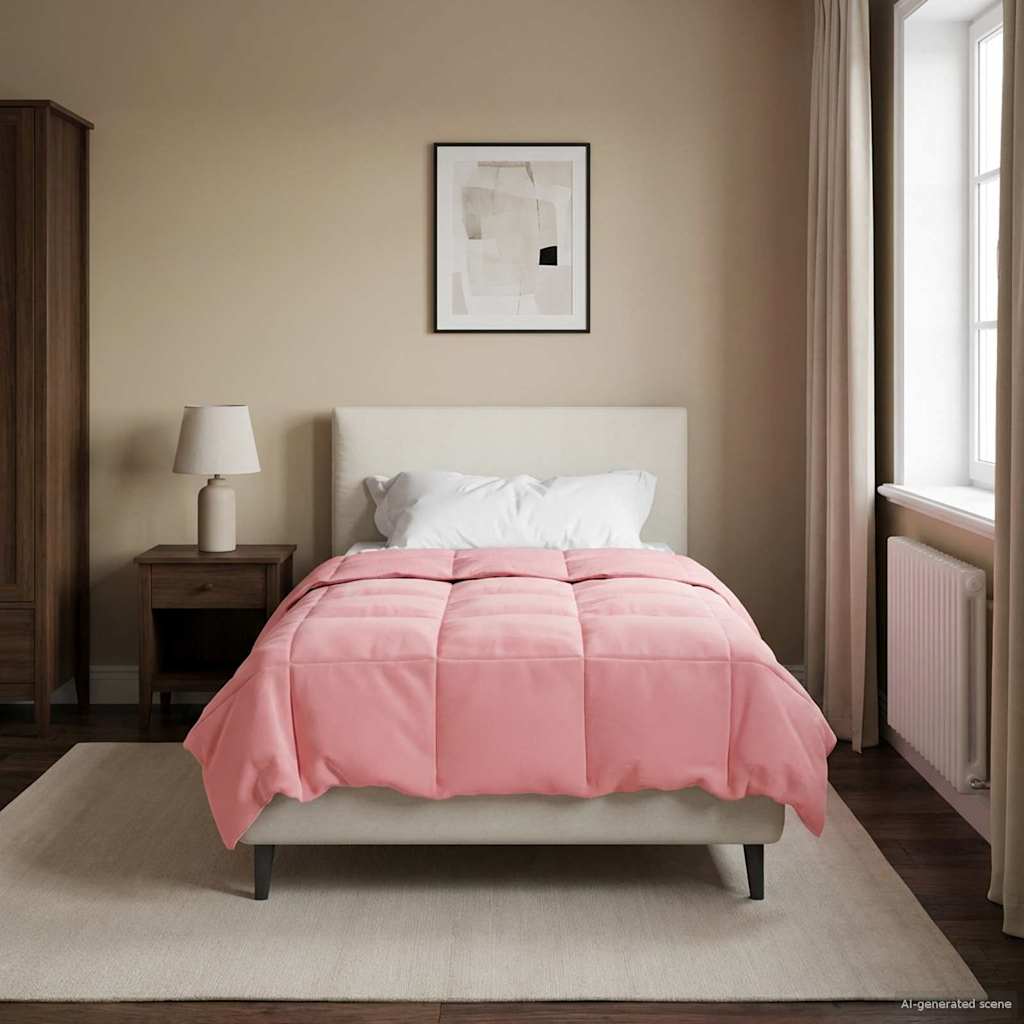 Zomer Dekbed Gekwilt Roze 135 x 200 cm Microfiber