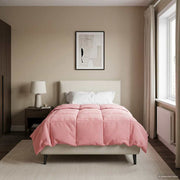 Zomerdekbed microfiber 140x200 cm roze