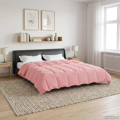 Zomer Dekbed Gekwilt Roze 200 x 200 cm Microfiber